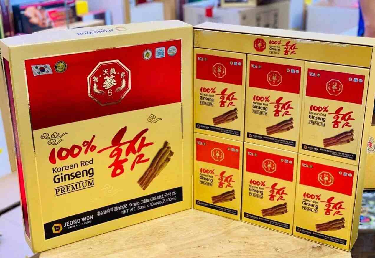 Tinh chất Hồng sâm Jeong Won (100% Korean Red Ginseng Premium)